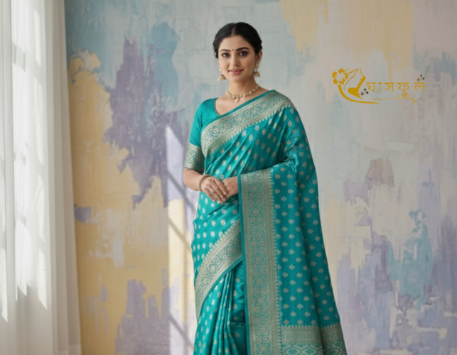 প্রিমিয়াম কাতান শাড়ি