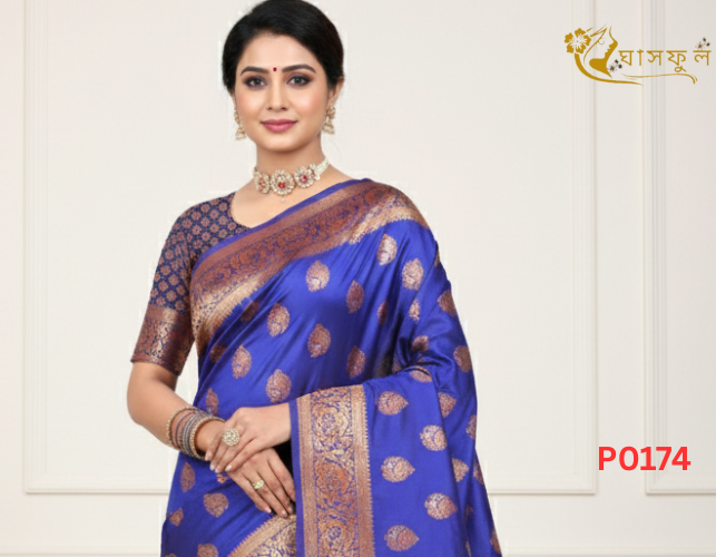 প্রিমিয়াম কাতান শাড়ি